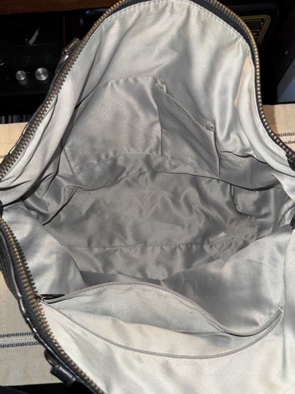 Coach Madison Patchwork Leather Tote Bag | Large Shoulder Bag - Picture 7 of 8